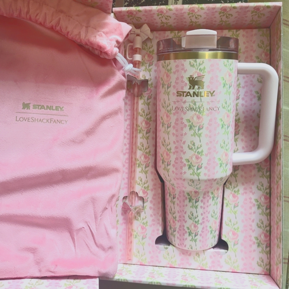 Stanley Love Shack Fancy 40 oz Tumbler. Ready to ship!